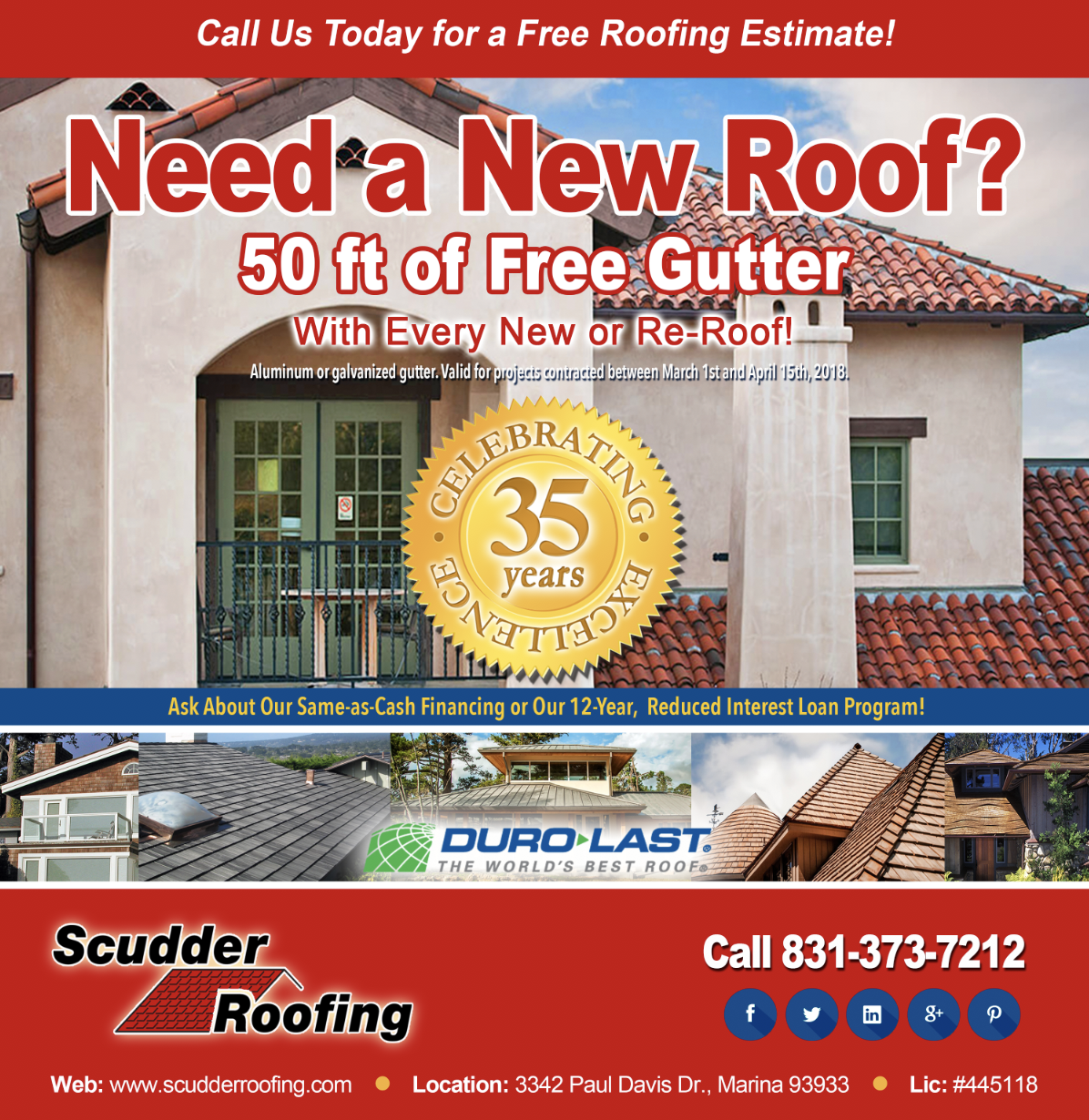 roofing promotion
